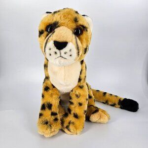 Wild Republic Cheetah Plush Stuffed Animal Soft Realistic Lifelike Kids Toy 10"